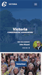 Mobile Screenshot of conservativevictoria.ca